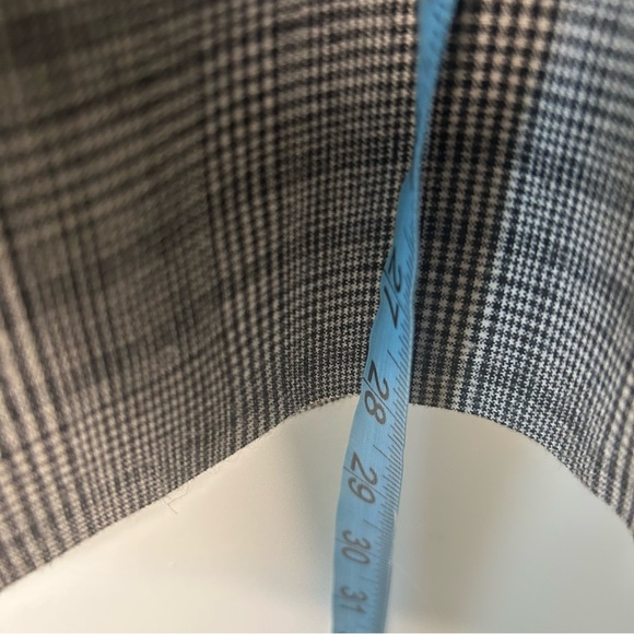 NEW AEO American Eagle Black White Button Knit Oversized Blazer Jacket Academia - Picture 10 of 13